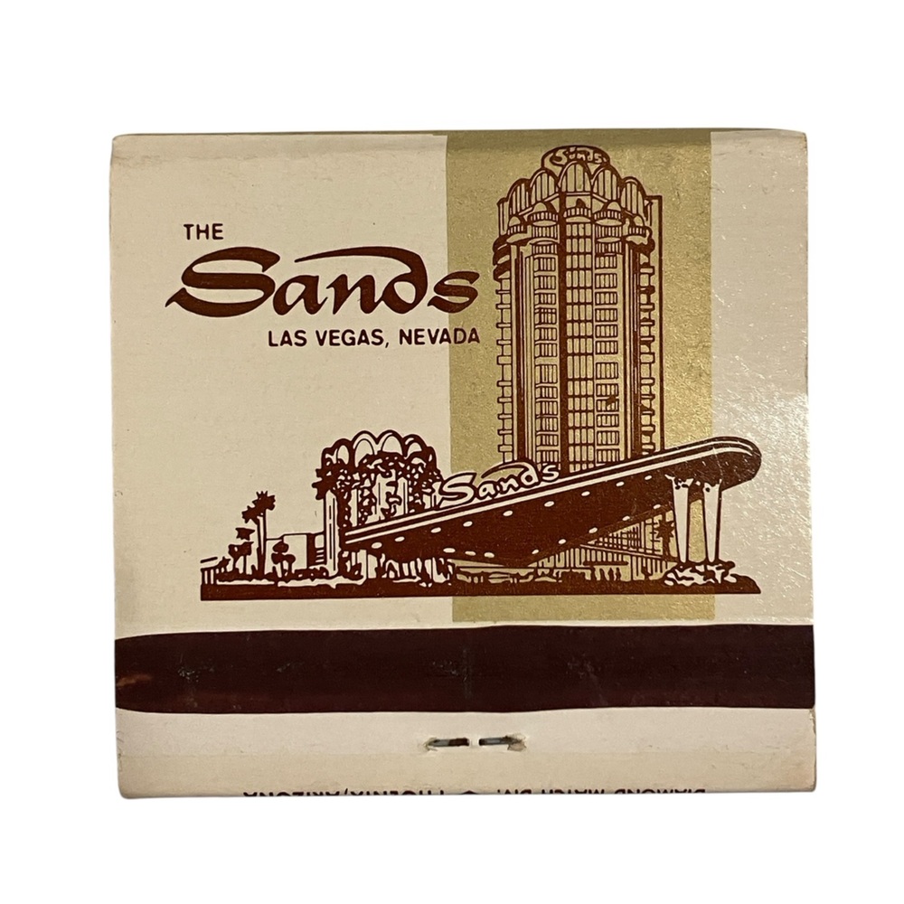 The Sands Las Vegas Vintage Matchbook